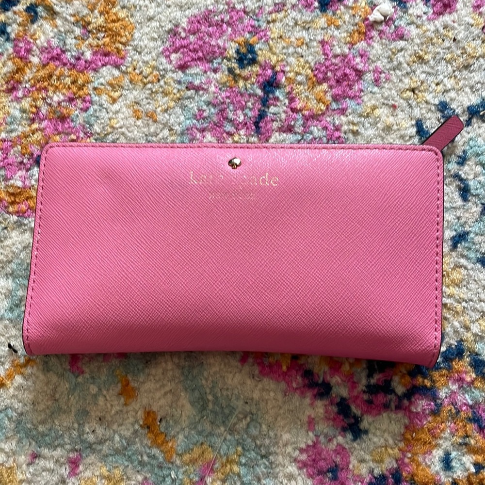 Kate spade pink wallet